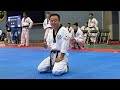 2023 WORLD HANMADANG In SEONGNAM Knife Hand Breaking WOOSUK UNIV MASTER DONG HUN CHOI