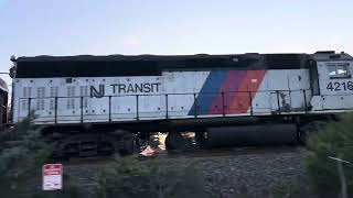 PATCO and NJT near Ashland