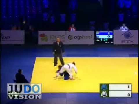 JUDO 2008 European Championships: Ana Carrascosa (ESP) - Romy Tarangul (GER)