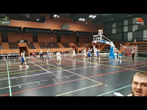 KS Cracovia 1906 Yabimo 44:98 AZS AWF Mickiewicz Romus Katowice - 17.03.2023 - skrót by: SASport