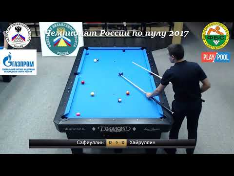 Safiullin Marsel v Hayrullin Ilyas Russia Pool Championships 2017