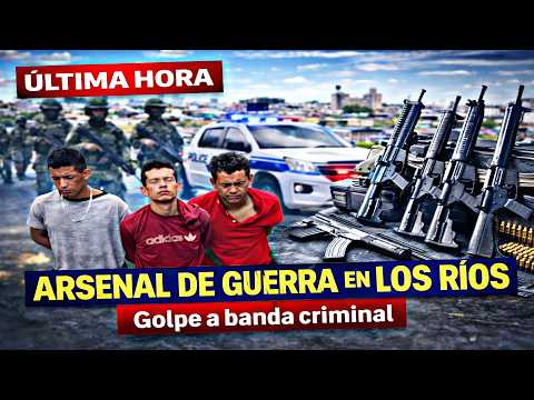 🚨 ÚLTIMA HORA: Descubren arsenal de guerra en Los Ríos