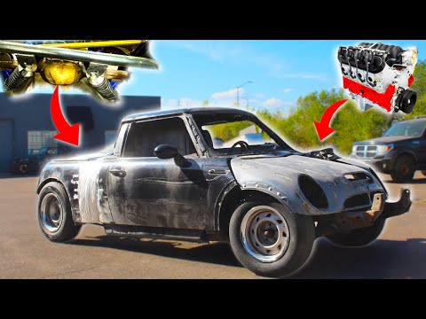 Chevy Swapped MINI COOPER [Frankenstein Mini Cooper Part 3]