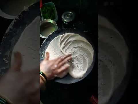 South Indian Akki Roti ❤#south #healthy #breakfast #homemade