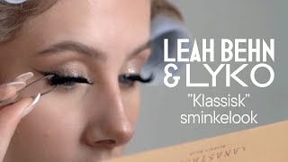 Leah Behn x Lyko. Klassisk sminkelook