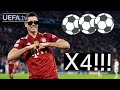 All LEWANDOWSKI HAT-TRICKS in the #UCL!!