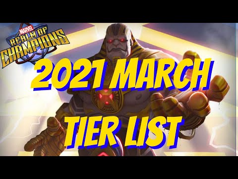 March 2021 Tier List | Marvel Realm of Champions