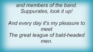 Fall - The League Of Bald-headed Men Lyrics