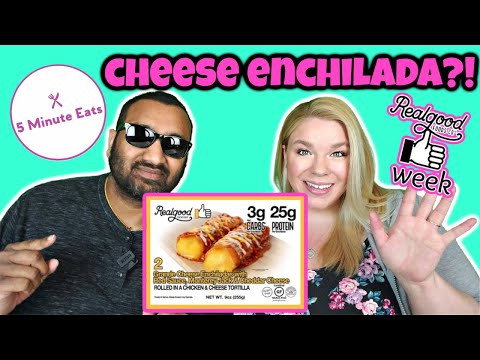 Real Good Foods Cheese Enchiladas Review