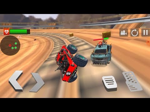 Monster Truck Real Demolition Derby Car Crash Stunts Destruction 2021.