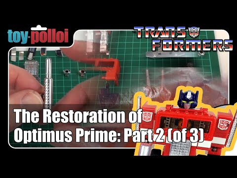 Restoring a Vintage Transformers Optimus Prime part 2/3 - Toy Polloi