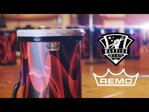 Warrior Beat Demonstration of the Remo Versa Nested Tubano Set