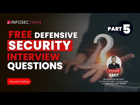 Free Defensive Security Interview Questions Part 1 Cyber Security Interview Questions