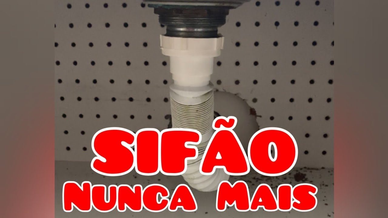 Melhor SIFÃO  de PVC que você já viu!!  DICAS CRIATIVAS DE PVC
