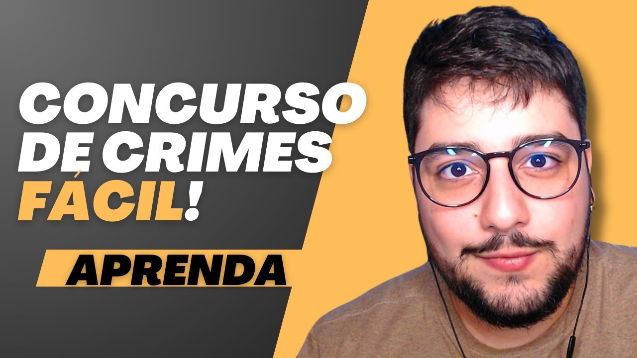 🚨 RESUMO Rápido e Fácil de CONCURSO de CRIMES: Concurso Material, Concurso Formal de Crimes