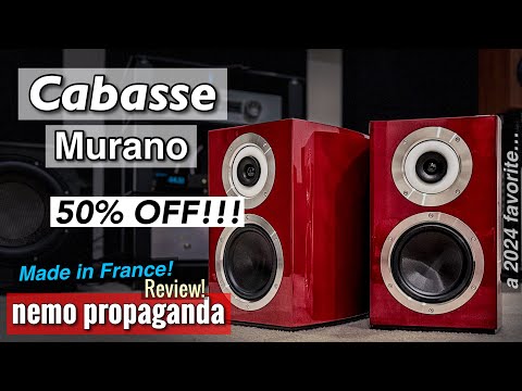 фото полочная акустика cabasse murano black 0
