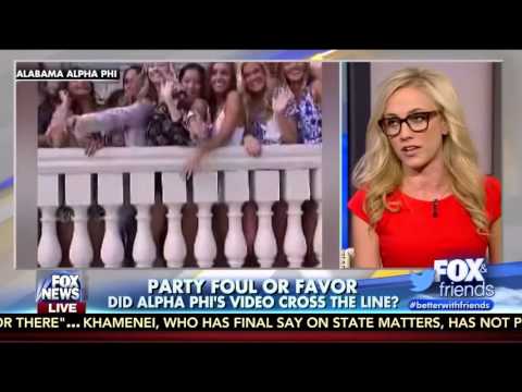 08-17-15 Kat Timpf on Fox & Friends - Alpha Phi Video