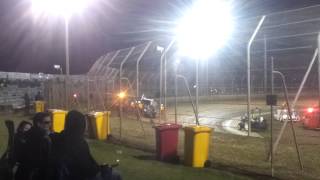 preview picture of video 'Warrnambool Speedway SRA Sprintcars Heat 10 (20 Dec 2014)'