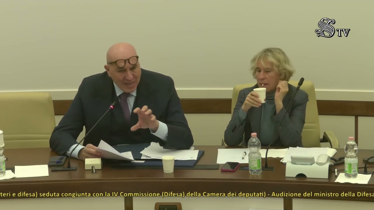 IL MINISTRO CROSETTO IN AUDIZIONE SUL DOCUMENTO PROGRAMMATICO PLURIENNALE PER LA DIFESA