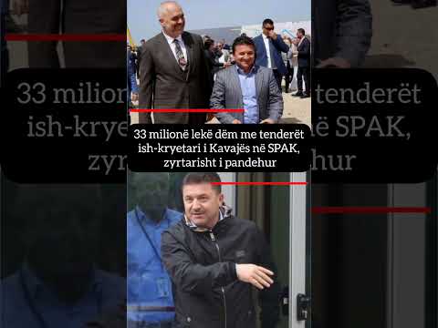 33 milionë lekë dëm me tenderët, ish-kryetari i Kavajës në SPAK, zyrtarisht i pandehur.