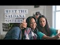 Meet The Saldana Sisters Zoe Saldana Mariel Saldana And Cisely Saldana