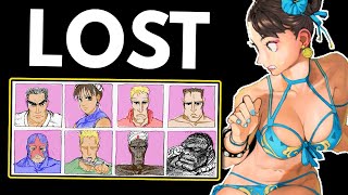 The Lost Roster of Street Fighter II