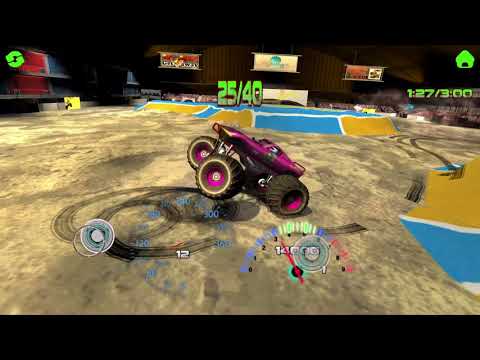Monster Truck Stunts, Race and Crush Cars Video