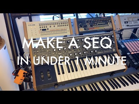 Moog Sub 37 the best Sequencer / Arpeggiator must see!