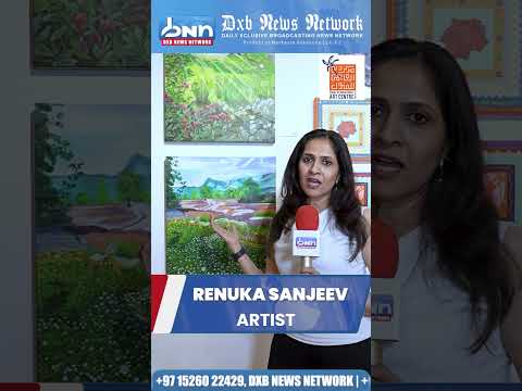 Renuka Sanjeev Nature-Inspired Art at DIAC | Summer Colors Exhibition 2025 | DXB News Network