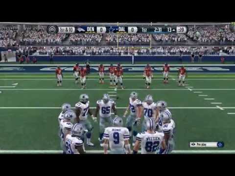 Madden NFL 16 : Dallas Cowboys Vs Denver Broncos