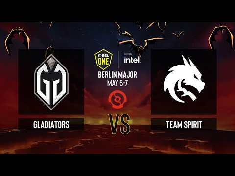 Dota2 - Gladiators vs Team Spirit - Game 2 - ESL One Berlin 2023 - Playoffs