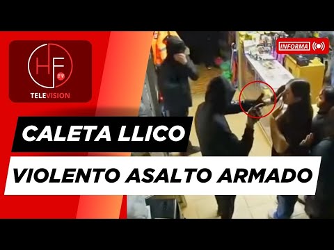 🚨 VIOLENTO ASALTO ARMADO SACUDE A SERVICENTRO EN CALETA LLICO, REGIÓN DEL BIO BÍO, CHILE