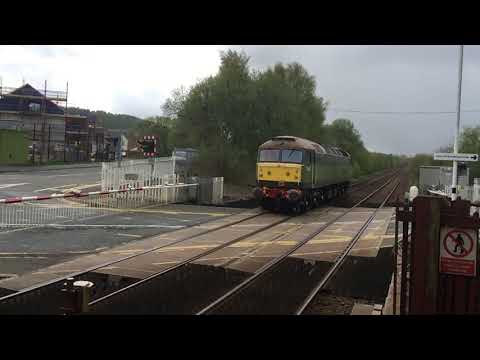 054F Manchester Victoria to Crewe Bas Hall S.S.M. 47830 D1645 Beeching's Legacy Huncoat 06/05/2021