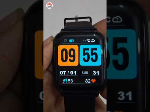 How To Set Display Time ⏳️In Fire Boltt Smartwatch #shorts #smartwatch #display #time