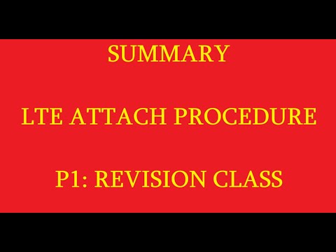 LTE ATTACH Procedure part1 Revision