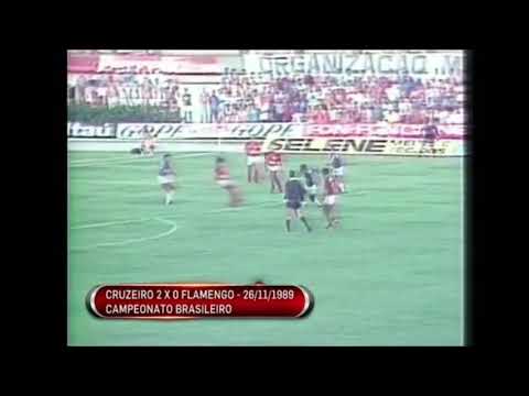 Campeonato Brasileiro de 1989 - Cruzeiro 2x0 Flamengo - 26/11/1989