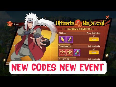 Ninja Heroes Unleashed | New 2 Giftcodes May - Naruto RPG Game Free SS | Epic Ninja God Gift Codes