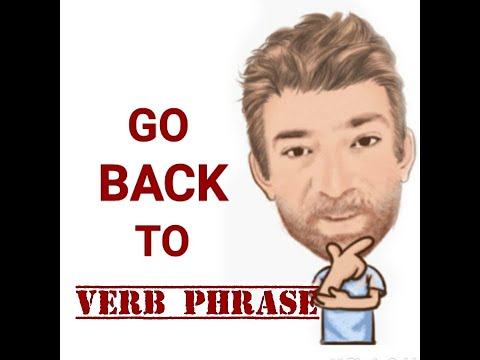 English tutor Nick P Verb Phrase (447) Go Back to - Six Meanings