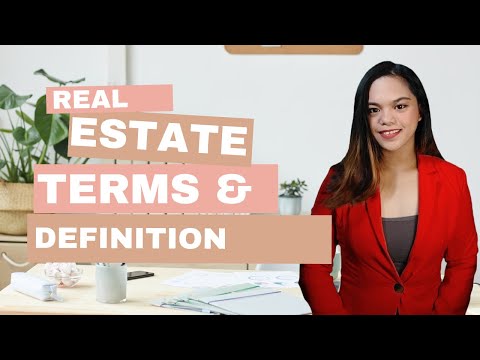 Real Estate Terms & Definition | Become a REVA Lesson 2