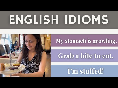 [Daily English Idioms] about FOOD 🍏 and DINING OUT 🍽️ [Lesson 1]