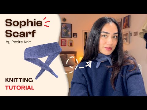 Make With Me: Sophie Scarf Tutorial by Petite Knit