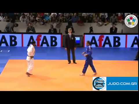 Judo Grand Prix Amsterdam 2011 1/2 Final -73kg ELMONT Dex (NED)-LEGRAND (FRA)