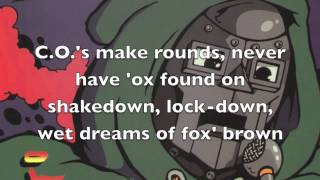 MF Doom - Doomsday with lyrics
