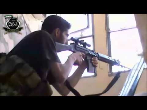 برومو لمجريات معارك كتيبة سلمان الفارسي التابعة لكتائب الفاروق