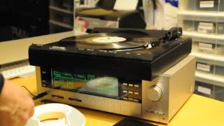 Video thumbnail for Denon DP-7F Turntable Demo by Tom Tullis