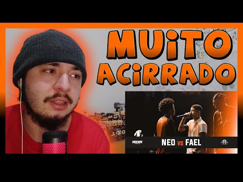 ( CHAMOU DE FRACO E... 🔥) FAEL (RJ) X NEO (RJ) - MDM O DESAFIO - 1ª FASE | REACT BAUEB