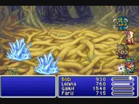 Let's Play Final Fantasy V (GBA) Part 57: Crystal Boss Fight