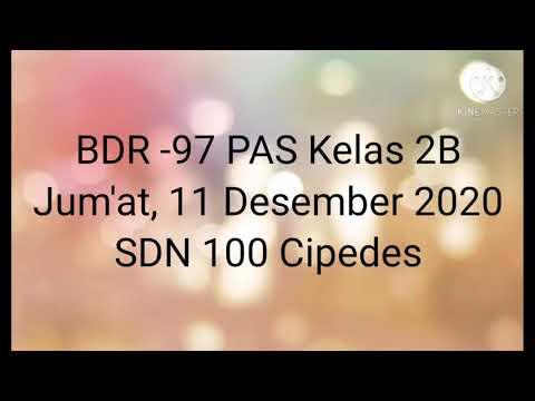 BDR-97 PAS Kelas 2B