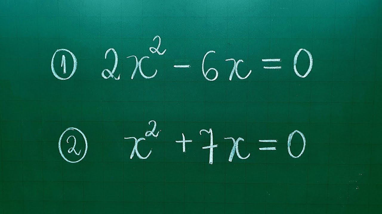 EQUAÇÃO DO 2º GRAU INCOMPLETA - Professora Angela Matemática