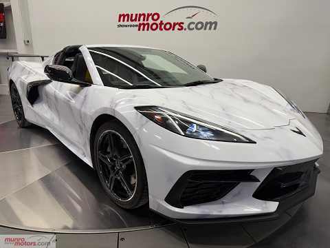 2020 Chevrolet Corvette Stingray Coupe 2LT in White for sale at Munro Motors in Brantford, ON